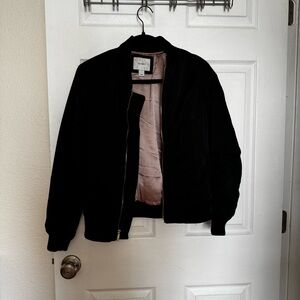 Old Navy satin bomber jacket